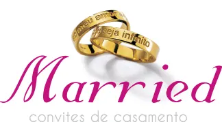 married convites de casamento
